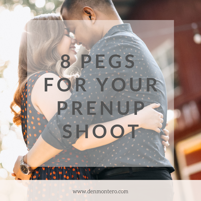 8 Prenup Pegs for Your Shoot