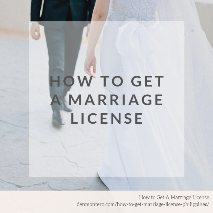 How to Get Marriage License – Philippines